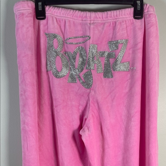 Dolls Kill Bratz Pink Women Pajama Set with Hoodie - Picture 11 of 12